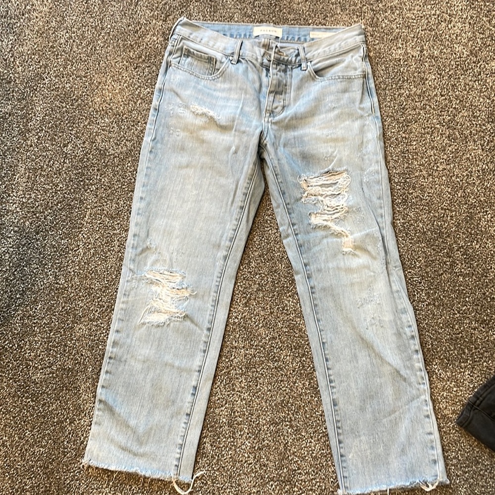 PAC sun ankle length boyfriend jean